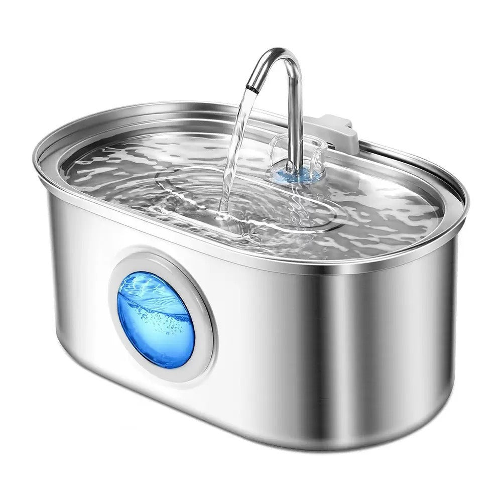 3.2L Stainless Steel Pet Water Fountain