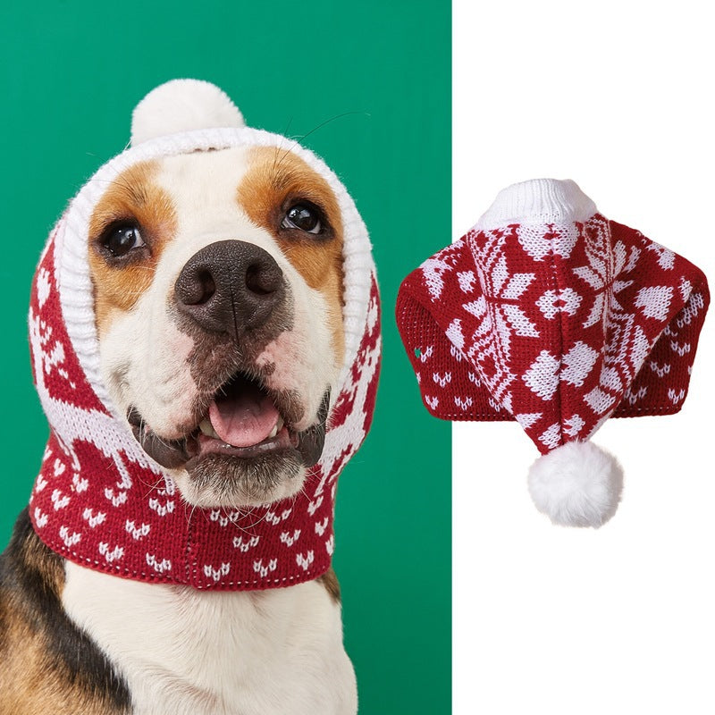 Christmas Reindeer Knit Hat for Pets – view 5
