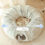 Plush Donut Cat Tunnel Bed – All-Season Cozy Hideaway