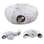 Cat Bed with Tunnel and Peephole – view 10