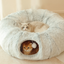 Cat Bed with Tunnel and Peephole