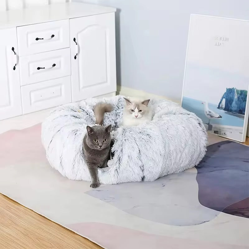 Cat Bed with Tunnel and Peephole – view 5