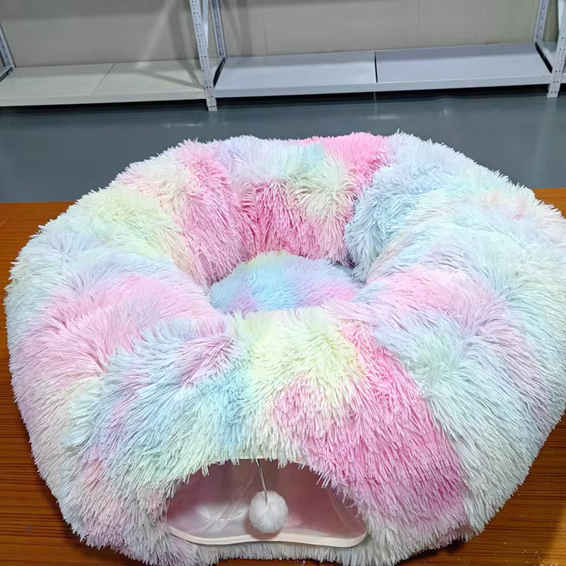 Cat Bed with Tunnel and Peephole – view 6