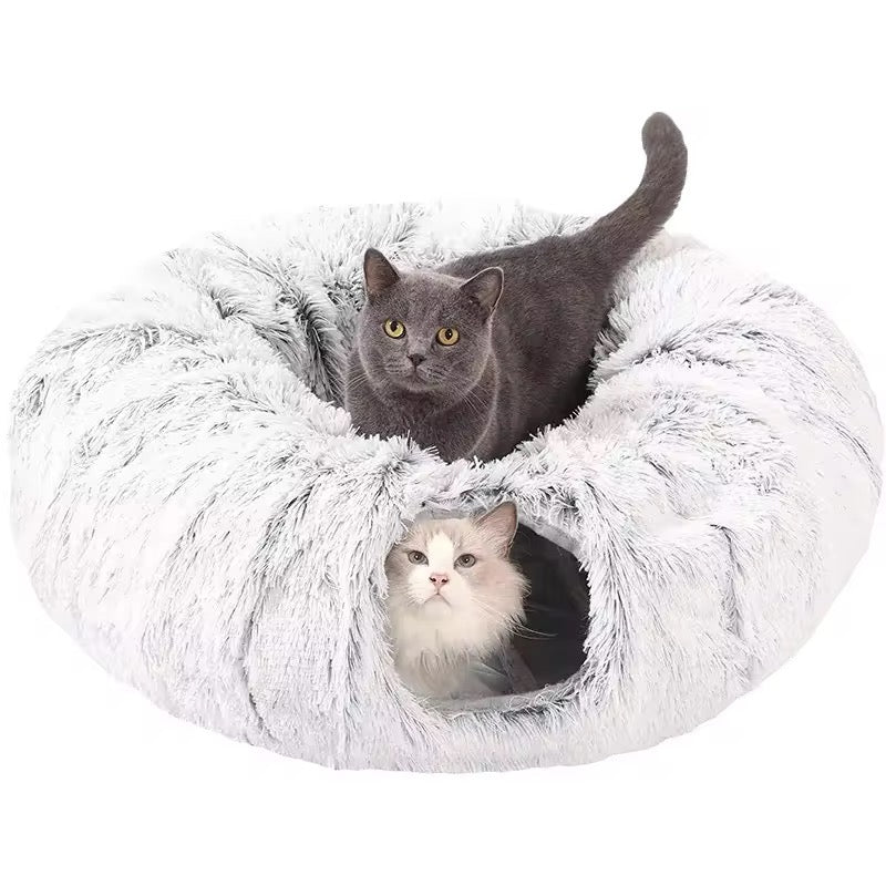 Cat Bed with Tunnel and Peephole – view 9