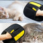 Cat hair remover glove packaging and accessories