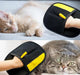 Cat hair remover glove packaging and accessories