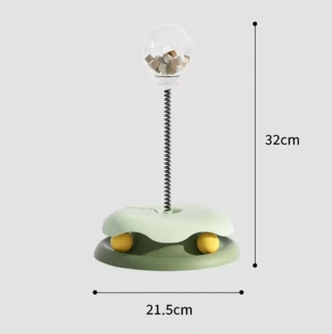 Cat Slow Feeder Toy for Food Dispensing – view 2