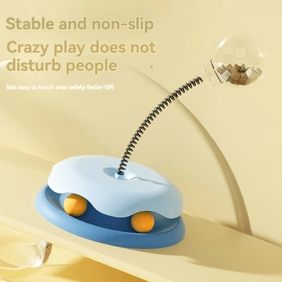 Cat Slow Feeder Toy for Food Dispensing – view 3
