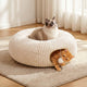 Cat tunnel bed folded for storage