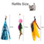 Retractable cat feather toy wand set – view 6