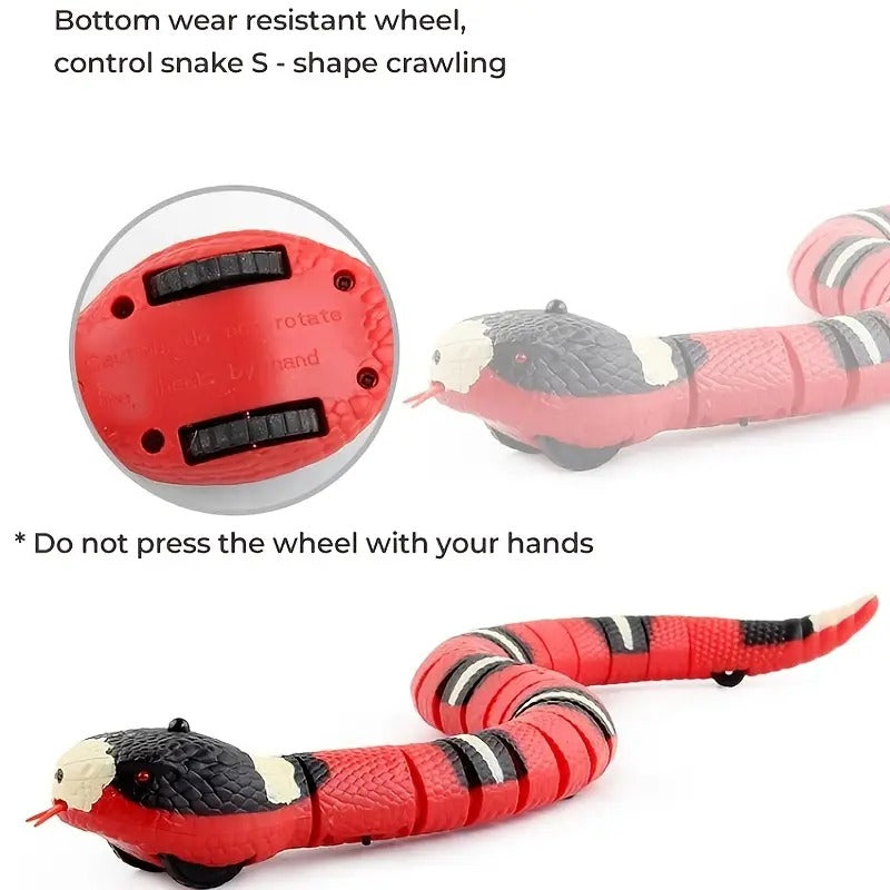Interactive snake toy for cats – view 4