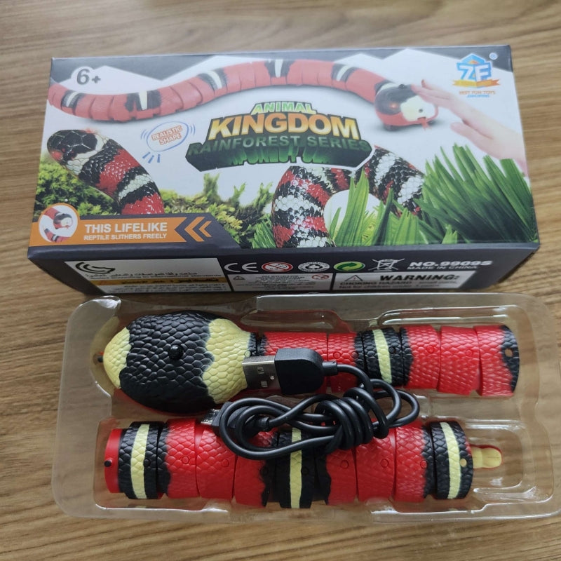 Interactive snake toy for cats – view 5