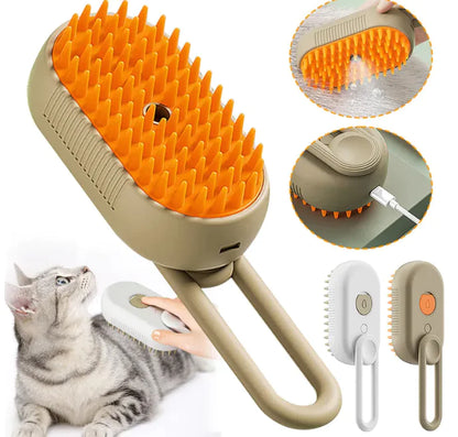 3-in-1 Cat Steam Brush
