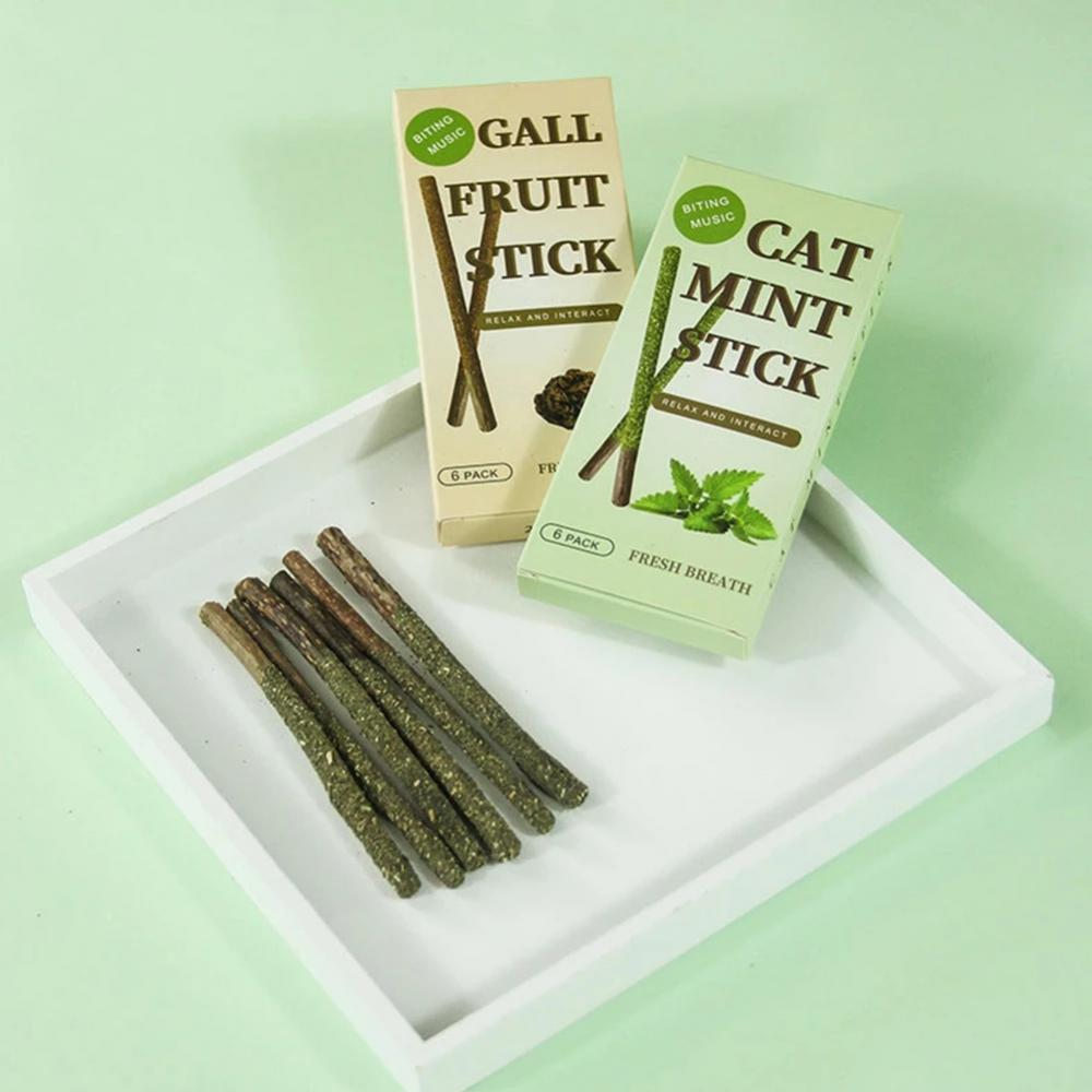 Natural Silver Vine Cat Chew Toys (6 Sticks/Box)