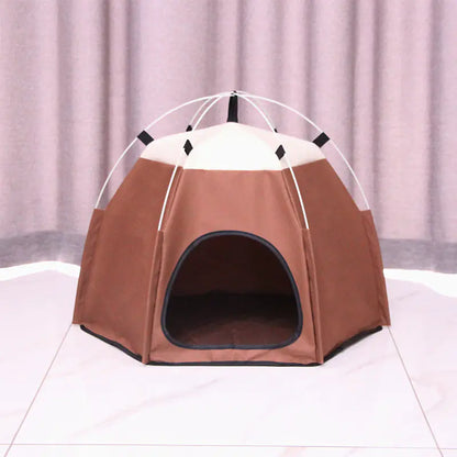 Warm Tent Cat Litter Kennel Cage