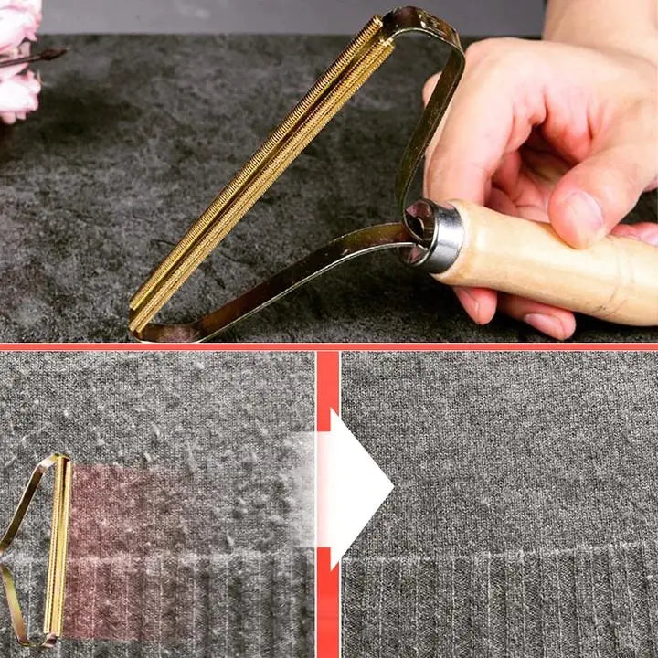 Wooden Lint Remover