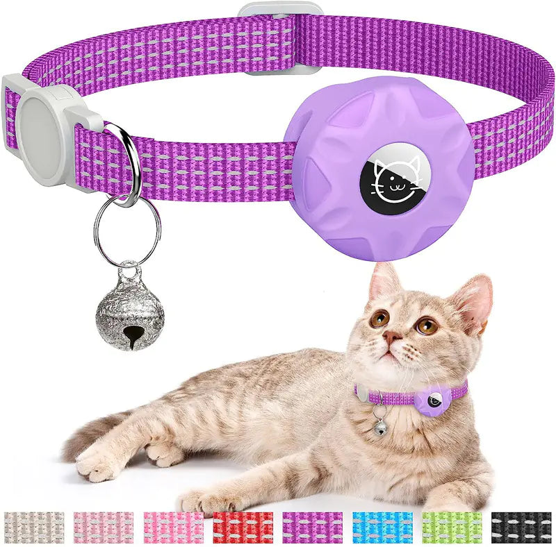 Apple AirTag Cat Collar Tracker