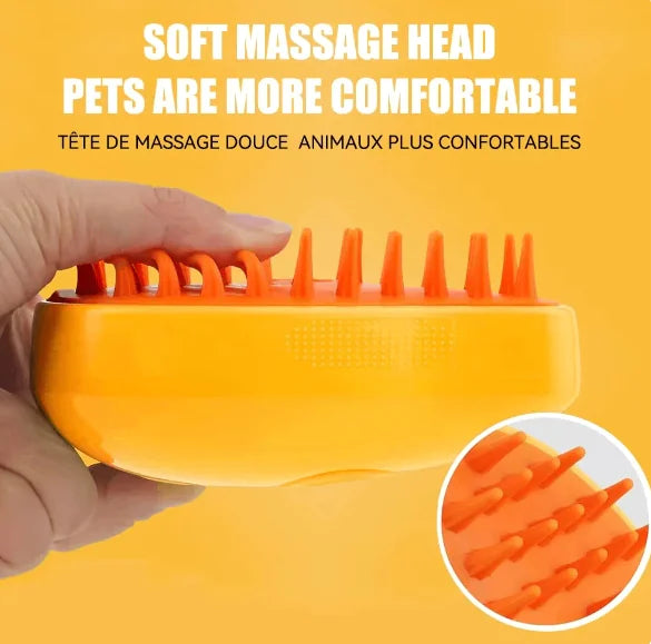 Cat Steam Grooming Brush