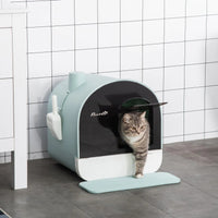 Cat Litter Box With Lid Tray