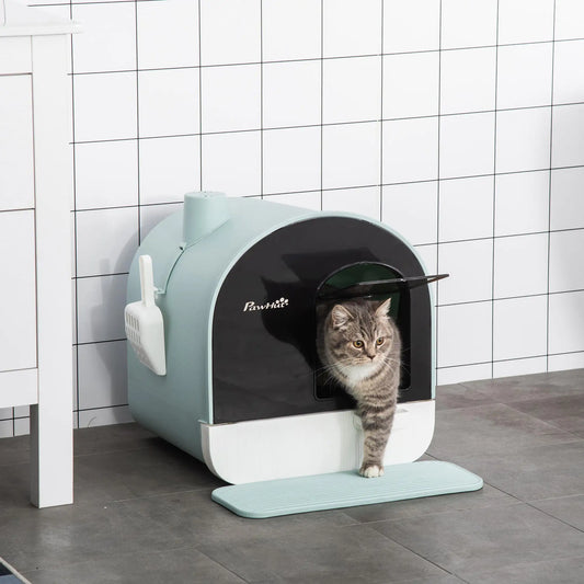 Cat Litter Box With Lid Tray
