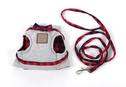Cat Harness with Adjustable Leash and Collar