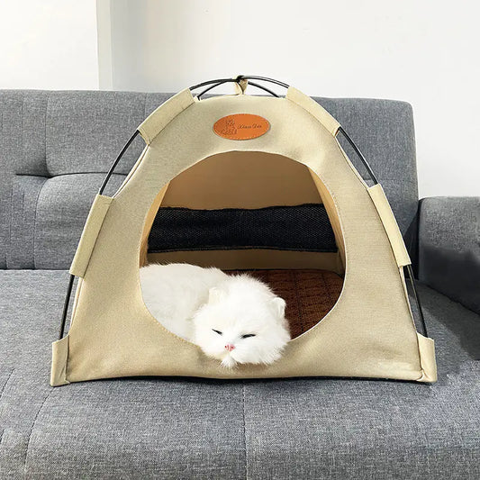 Indoor Cat Tent with Cushion