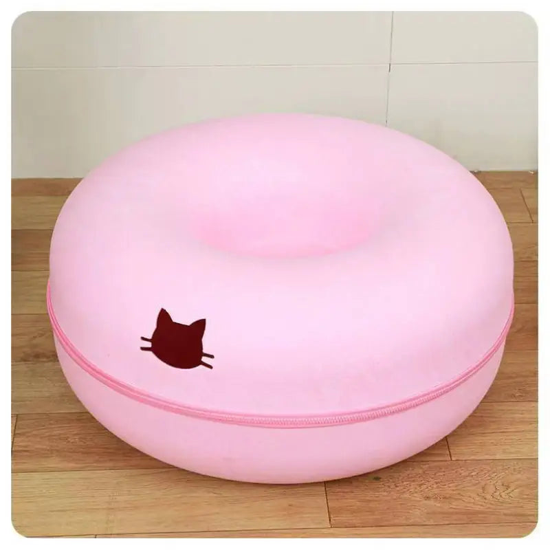 Cat Donut Tunnel Bed