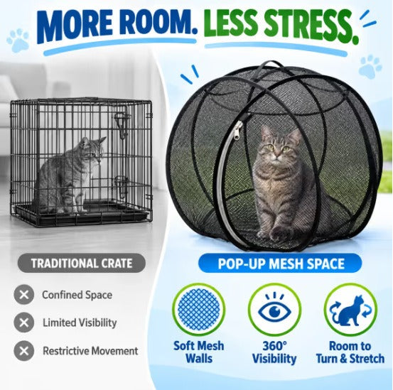 Pop-up Cat Playpen – view 4