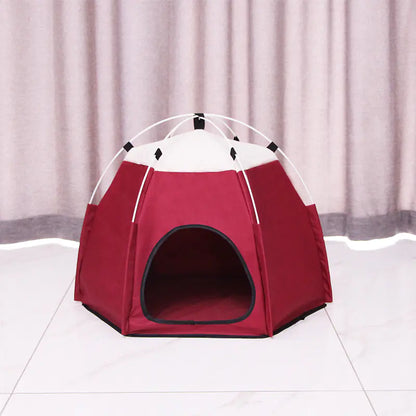 Warm Tent Cat Litter Kennel Cage