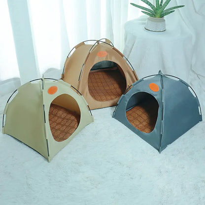 Indoor Cat Tent with Cushion