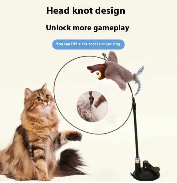 Cat Bird Toy