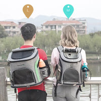 Breathable Pet Backpack for Cats and Small Pets
