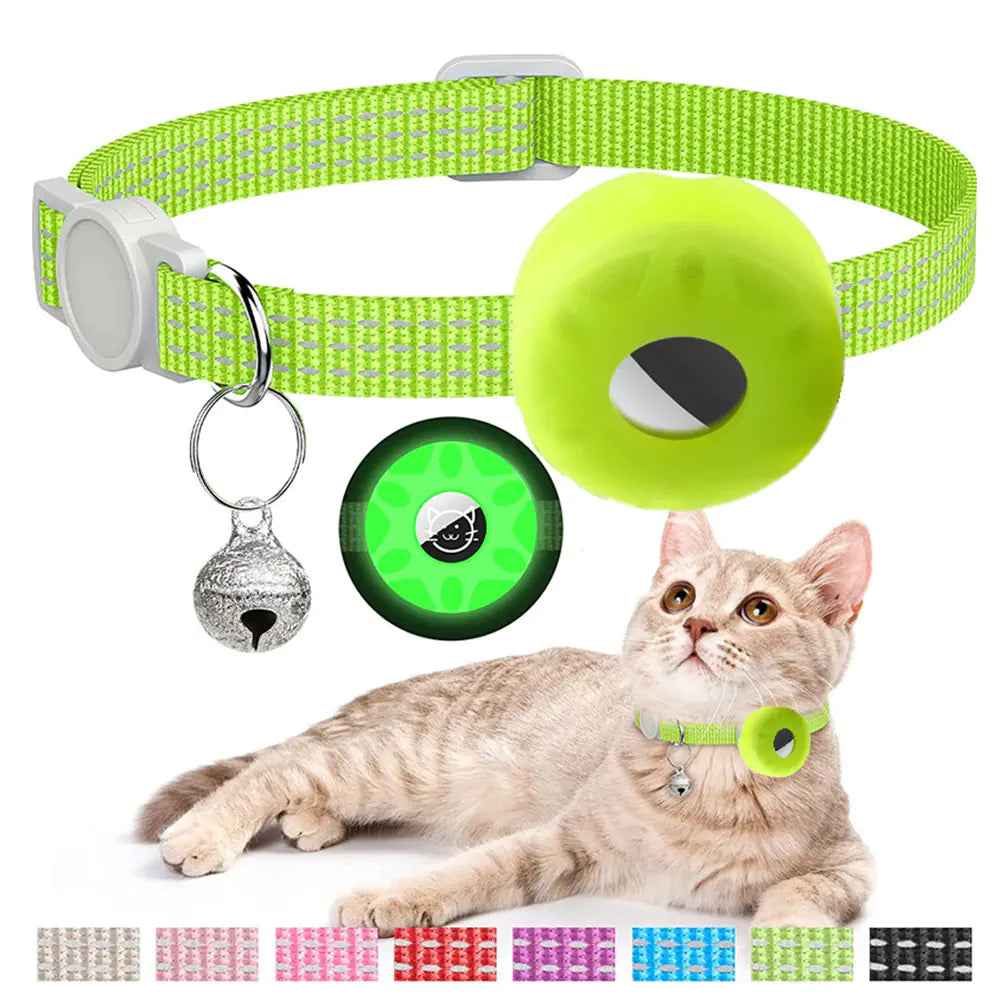 Apple AirTag Cat Collar Tracker