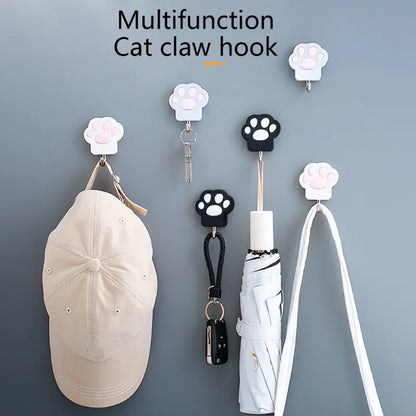 Creative Cat Claw Hanger Wall Towel Rack for Kitchen